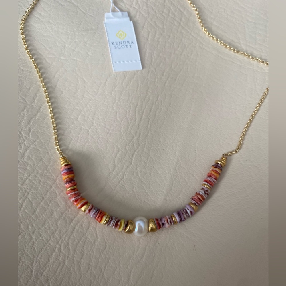 Kendra Scott Lila necklace in pastel mix - Picture 3 of 4